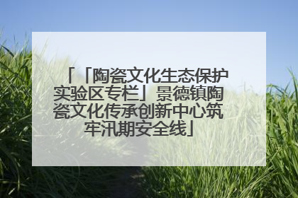 「陶瓷文化生态保护实验区专栏」景德镇陶瓷文化传承创新中心筑牢汛期安全线