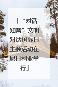 “对话·知音”文明对话国际日主题活动在尼日利亚举行