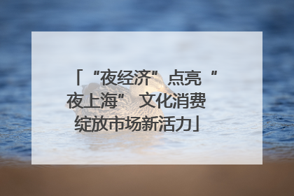 “夜经济”点亮“夜上海” 文化消费绽放市场新活力