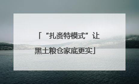 “扎赉特模式”让黑土粮仓家底更实
