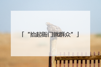 “抬起衙门就群众”