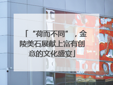 “荷而不同”，金陵美石展献上富有创意的文化盛宴