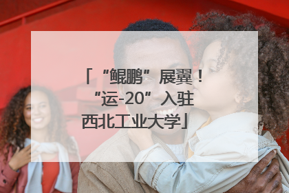 “鲲鹏”展翼！“运-20”入驻西北工业大学