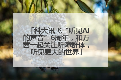 科大讯飞“听见AI的声音”6周年，和万茜一起关注听障群体，听见更大的世界