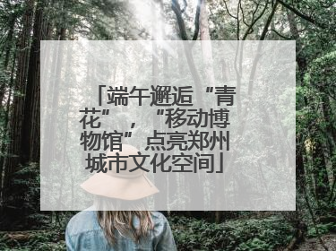 端午邂逅“青花”，“移动博物馆”点亮郑州城市文化空间