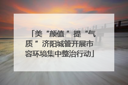 美“颜值 ”提“气质 ”济阳城管开展市容环境集中整治行动