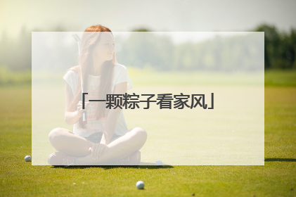 一颗粽子看家风
