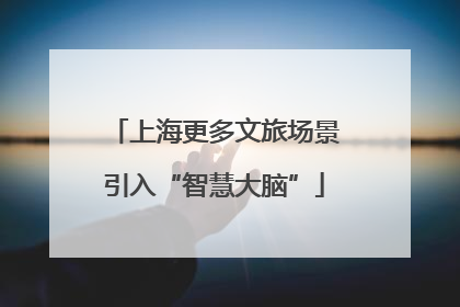 上海更多文旅场景引入“智慧大脑”
