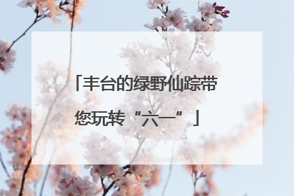丰台的绿野仙踪带您玩转“六一”
