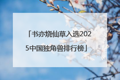 书亦烧仙草入选2025中国独角兽排行榜