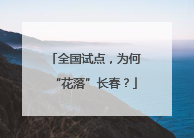 全国试点，为何“花落”长春？