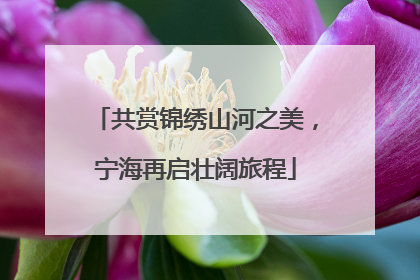 共赏锦绣山河之美，宁海再启壮阔旅程