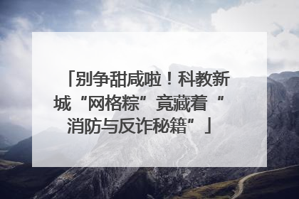 别争甜咸啦！科教新城“网格粽”竟藏着“消防与反诈秘籍”
