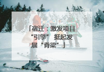 宿迁：激发项目“引擎” 挺起发展“脊梁”