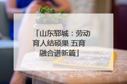山东郓城：劳动育人结硕果 五育融合谱新篇