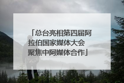 总台亮相第四届阿拉伯国家媒体大会 聚焦中阿媒体合作