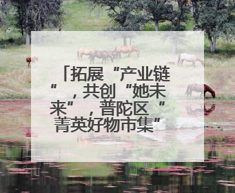 拓展“产业链”，共创“她未来”，普陀区“菁英好物市集”开幕