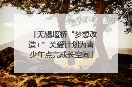 无锡堰桥“梦想改造+”关爱计划为青少年点亮成长空间