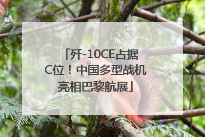 歼-10CE占据C位！中国多型战机亮相巴黎航展