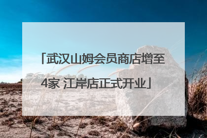 武汉山姆会员商店增至4家 江岸店正式开业