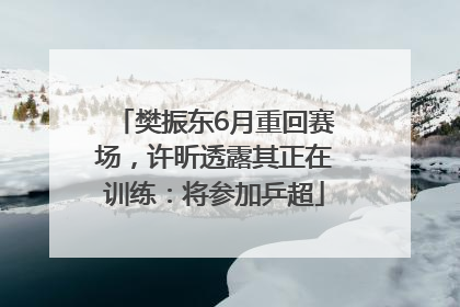 樊振东6月重回赛场，许昕透露其正在训练：将参加乒超