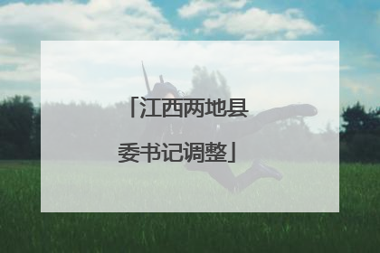 江西两地县委书记调整