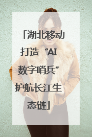 湖北移动打造“AI数字哨兵”护航长江生态链