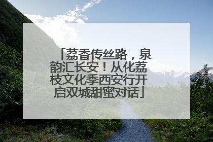 荔香传丝路，泉韵汇长安！从化荔枝文化季西安行开启双城甜蜜对话
