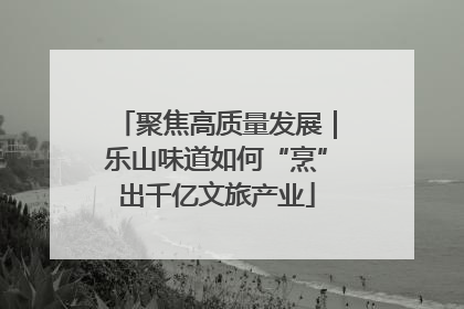 聚焦高质量发展｜乐山味道如何“烹”出千亿文旅产业
