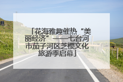 花海雅趣催热“美丽经济”——七台河市茄子河区芝樱文化旅游季启幕