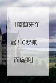 葡萄牙夺冠！C罗掩面痛哭