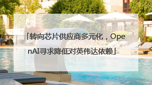 转向芯片供应商多元化，OpenAI寻求降低对英伟达依赖