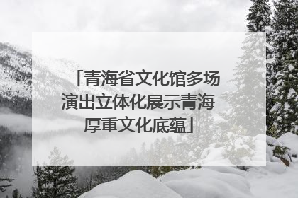 青海省文化馆多场演出立体化展示青海厚重文化底蕴