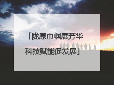 陇原巾帼展芳华 科技赋能促发展