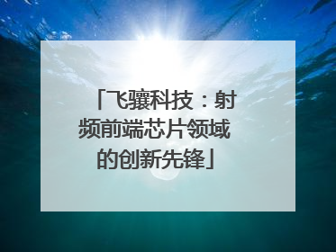 飞骧科技：射频前端芯片领域的创新先锋